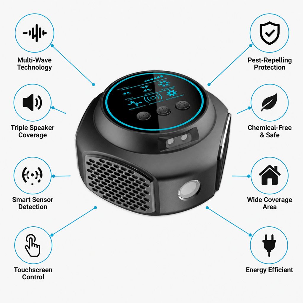 HomeShield Pro — Take Back Your Home with Silent, Safe Pest-Free Peace