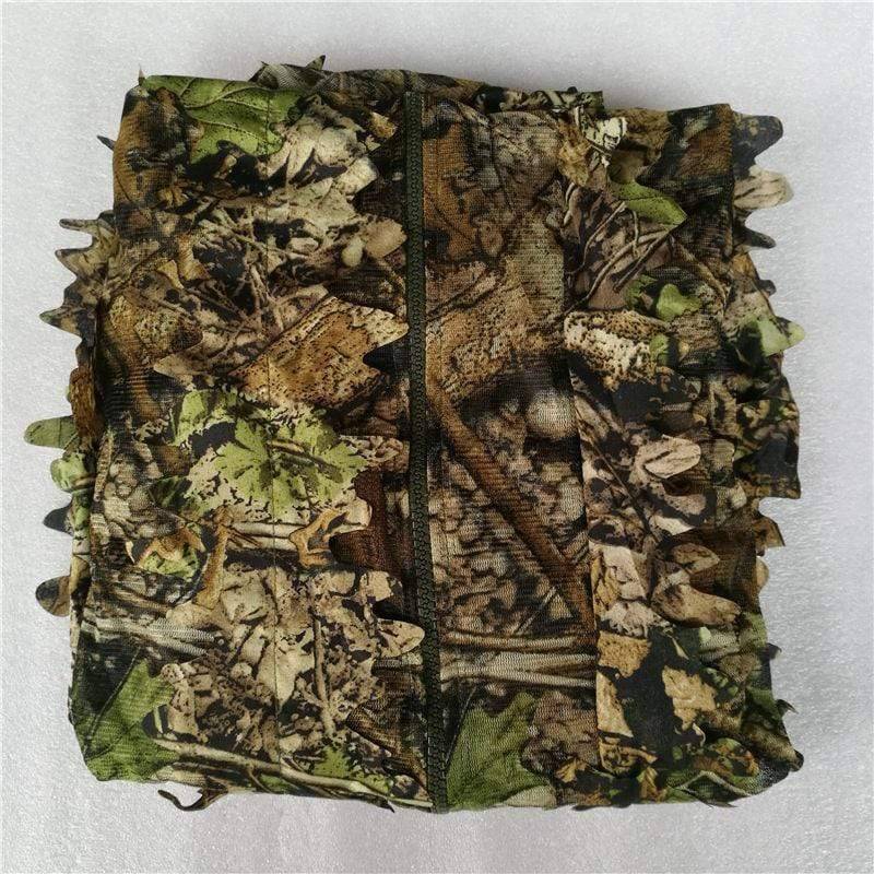 Ghillie Suit with 3D Leafy Camouflage for Hunting and Wildlife Observation