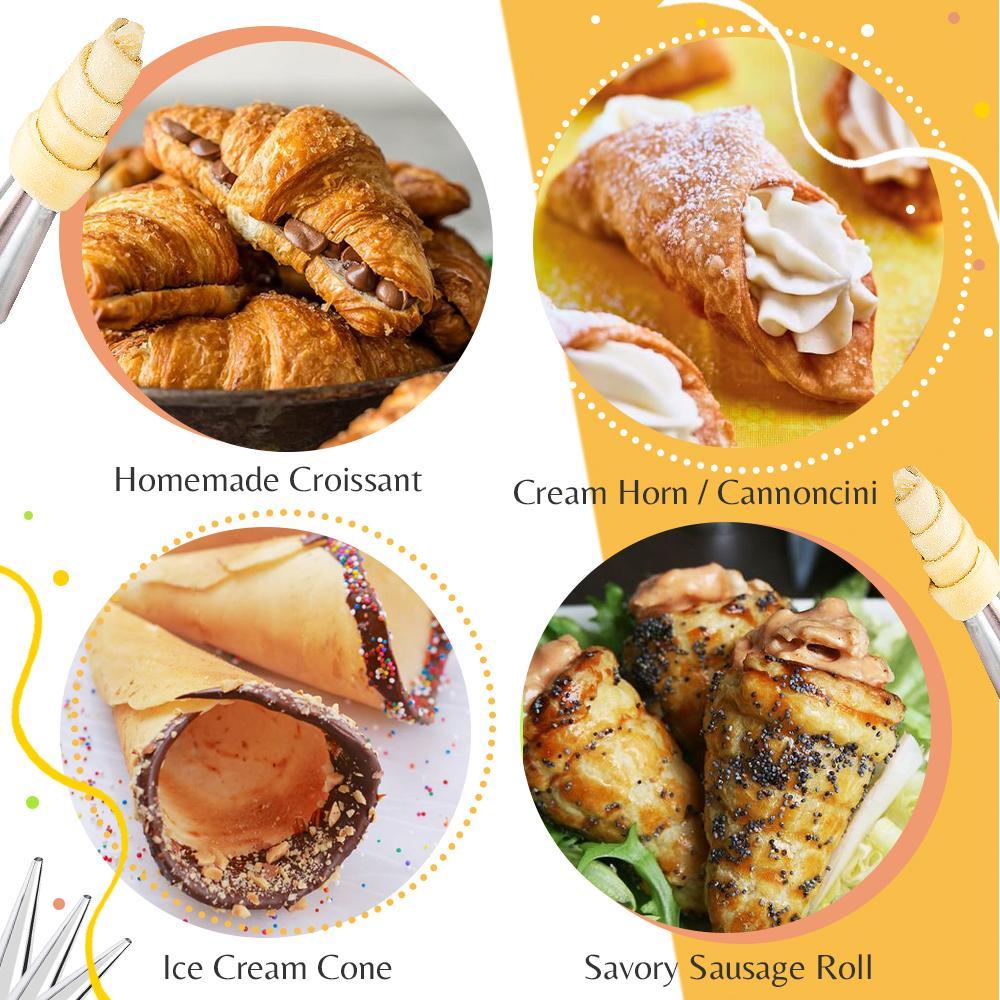 Croissant Mold for Perfectly Shaped Pastries – Heartwarming Treats