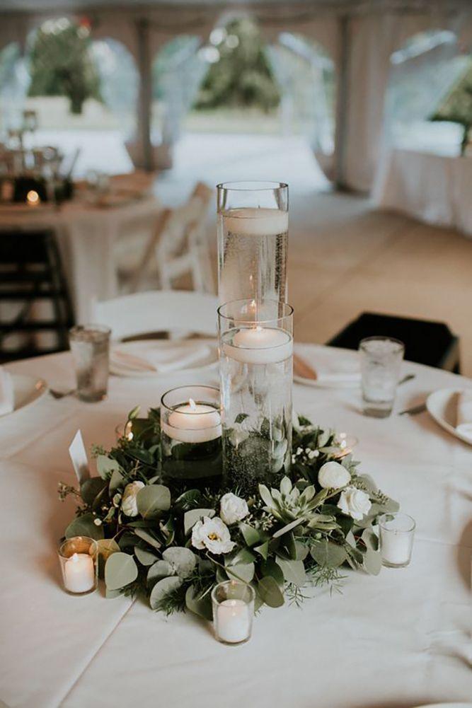 24 Pack Waterproof Flameless Floating Tealights for Wedding Centerpieces - Hibrides