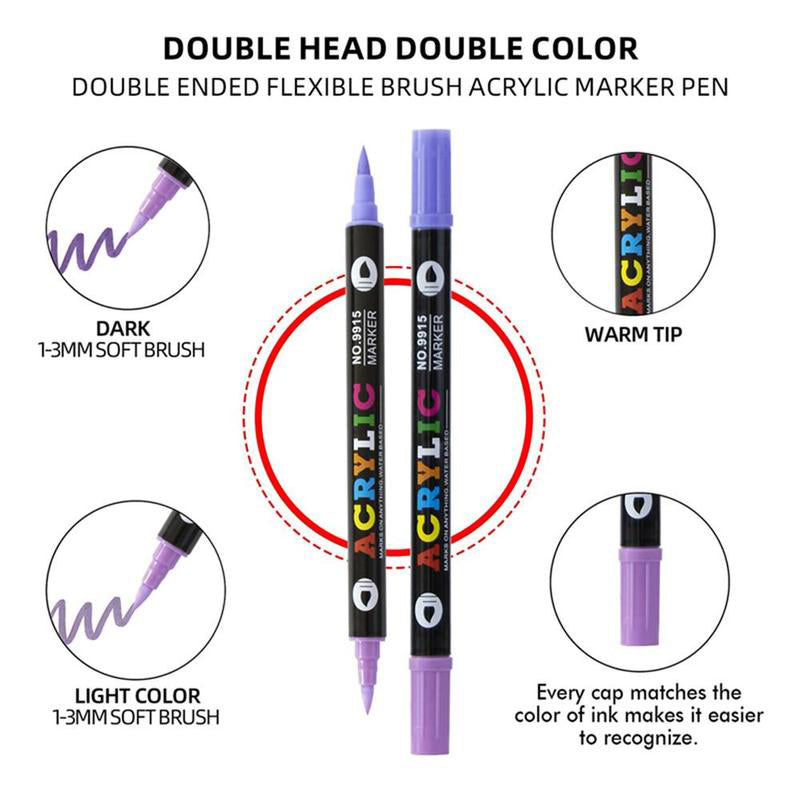 PureVibrance — Acrylic Paint Marker Set