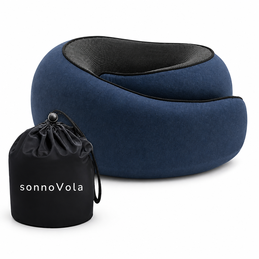 VoyageEase Neck Pillow — Arrive Refreshed and Pain-Free, Every Single Trip