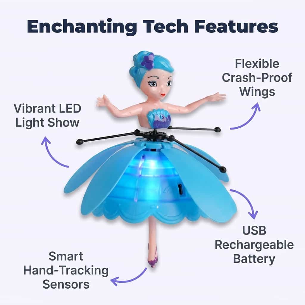 MagicFly - Interactive Flying Fairy Toy