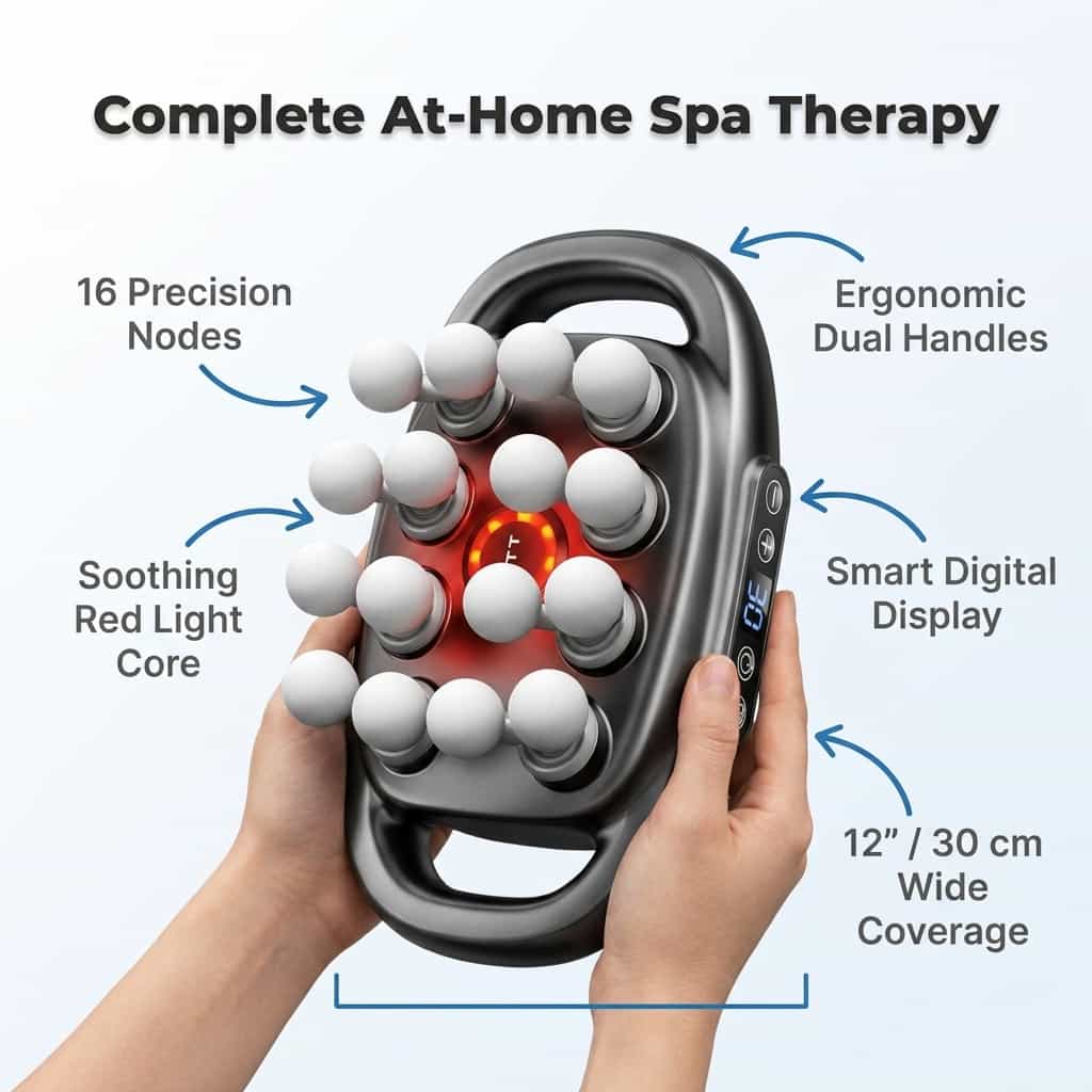 DeepRelax - Deep Tissue Massager with Heat
