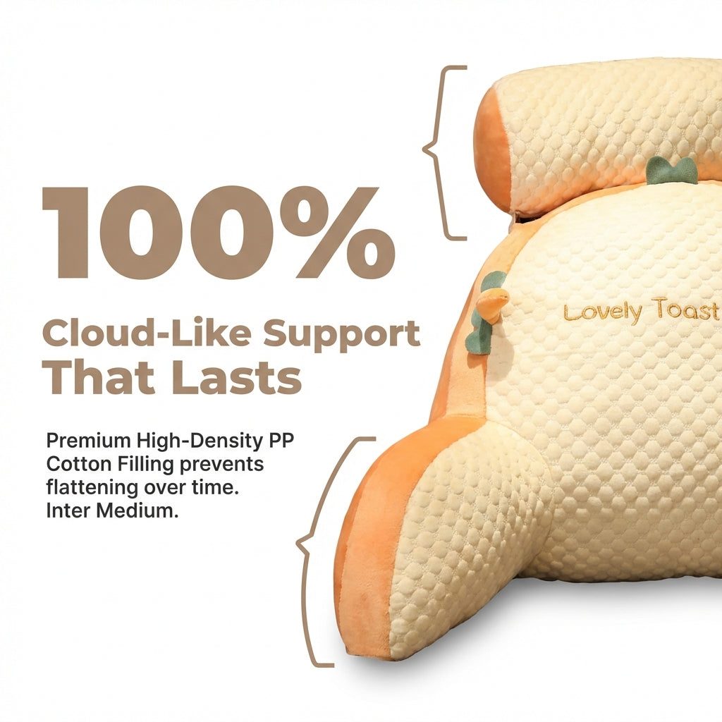 BackWell Ergonomic Reading Pillow