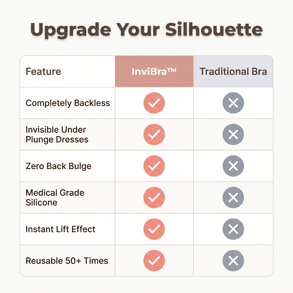 InviBra - Invisible adhesive lift for a flawless silhouette