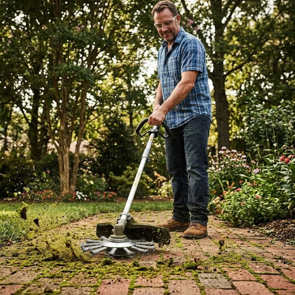 Precision Grass Trimmer - Achieve perfect lawn edges with ease