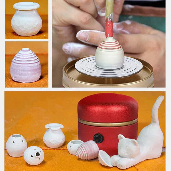 LetsCraft™ Mini Professional Pottery Wheel (Last day 50% off)