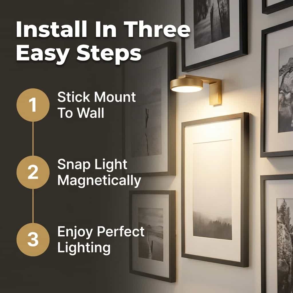SmartGlow - Wireless Mood Lighting for Instant Wall Decor