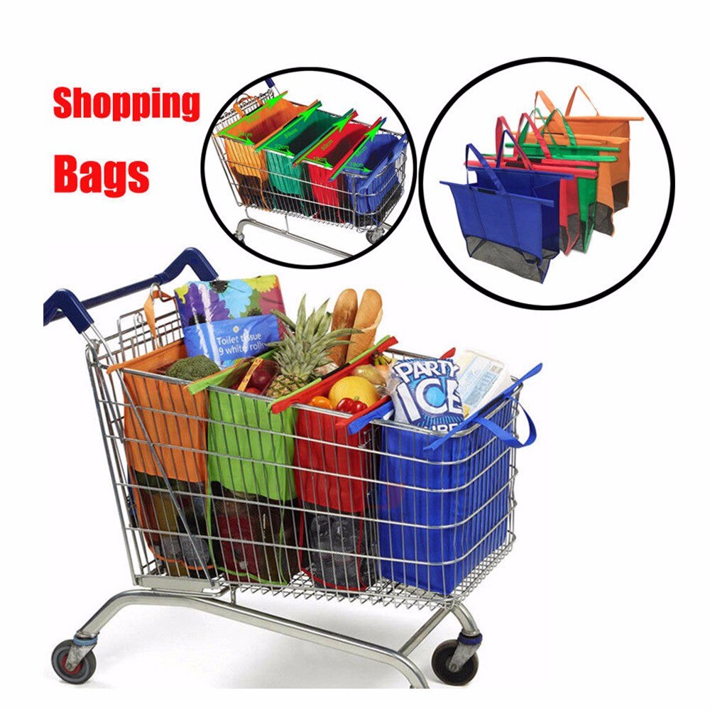 Trolly Storage Bags Foldable Reusable