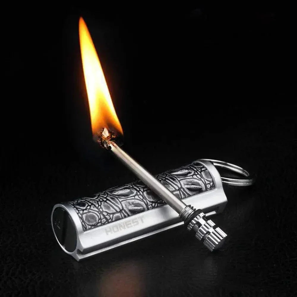 SparkForge – Flint Fire Starter Keychain Tool