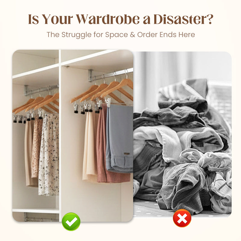 Instantly Organize Your Closet with Style and Efficiency