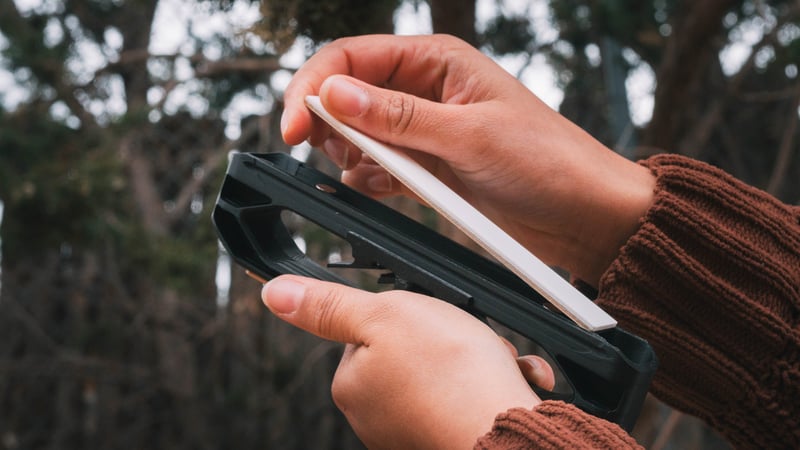SparkleCastle Dual-Action Precision Knife Sharpener
