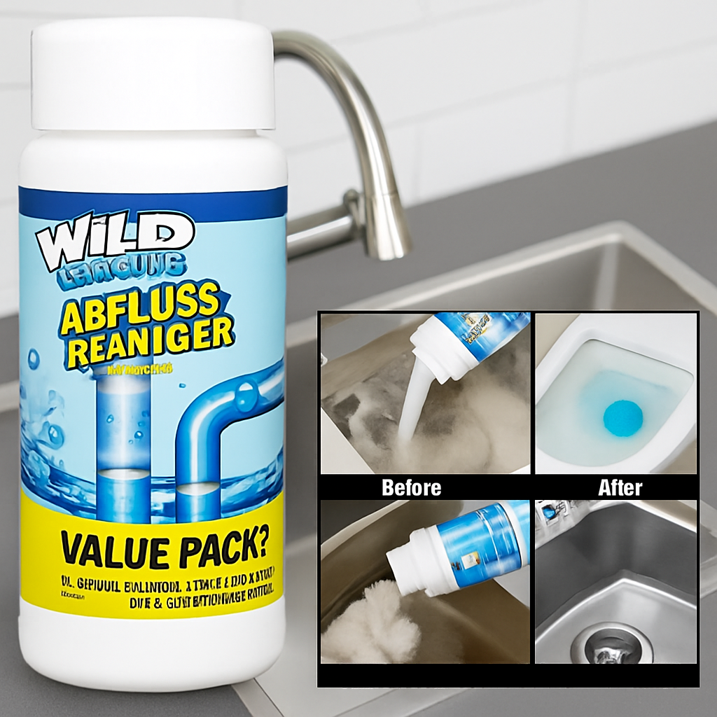 Drain Cleaner | Rapid-Action Pipe Clearing Solution | DrainBlast