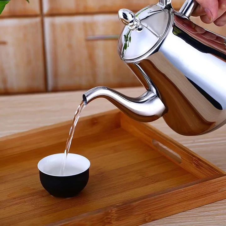 Electric Kettle with Integrated Filter for Quick Boiling – Ideal for Tea and Coffee
