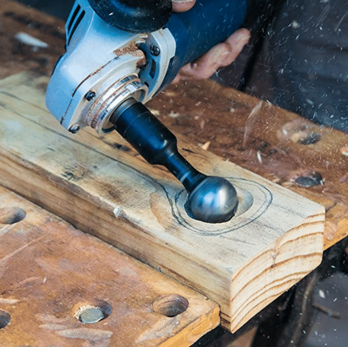 Wood Carving Attachment Disc for Angle Grinders & Drills