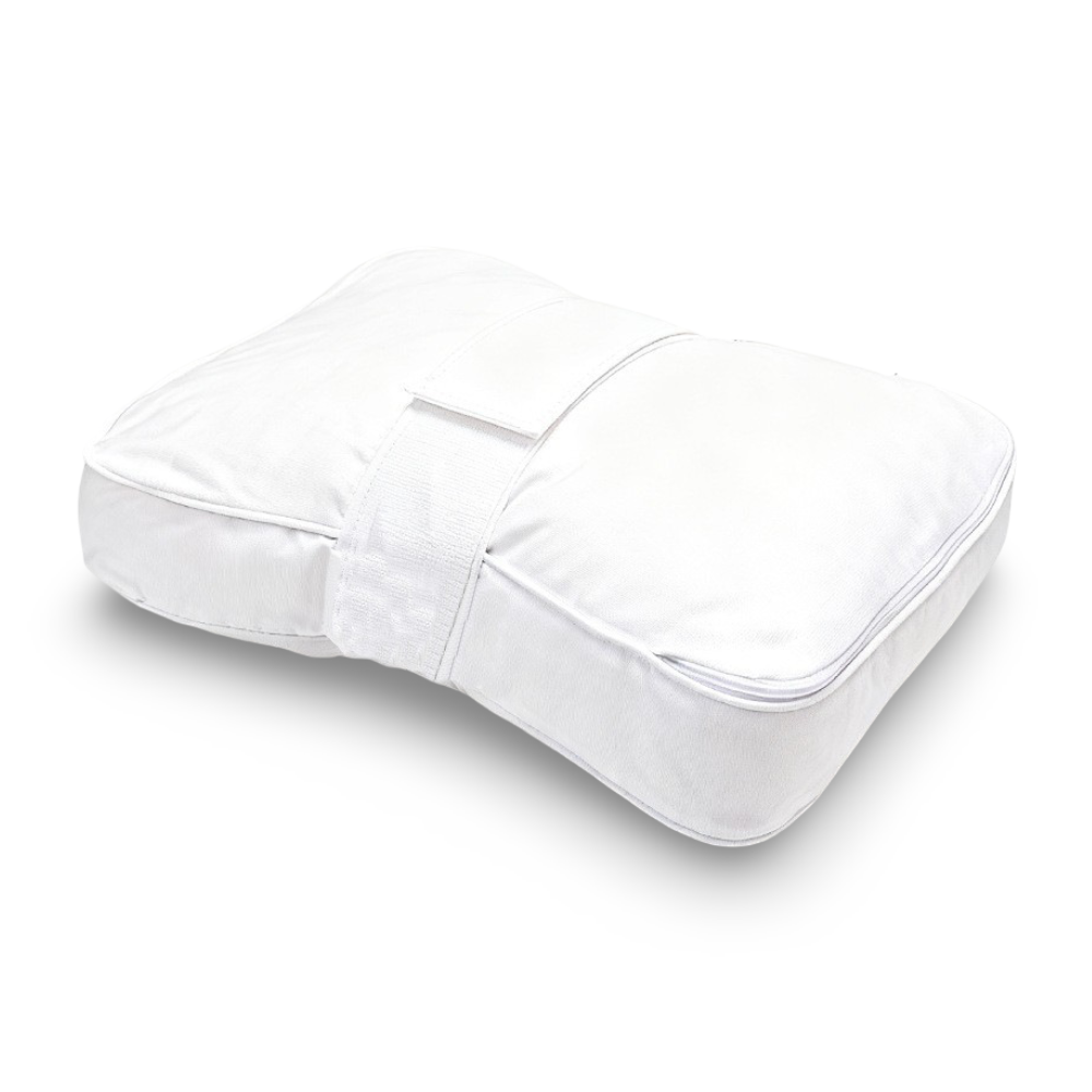 Memory Foam Knee Pillow with Adjustable Leg Strap