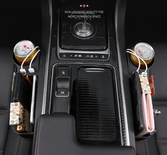 Car Seat Organizer in Leather – DriveMate Style