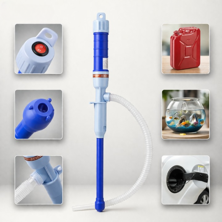 Electric Fuel Pump | Efficient Fuel Transfer | For Workshop and Mobile Use | FuelFlow