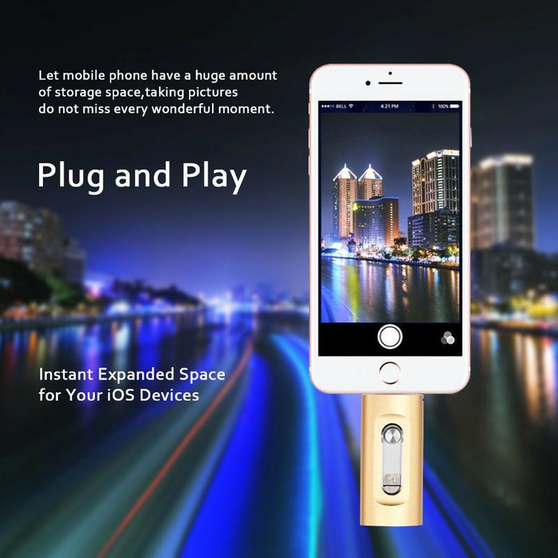 3-in-1 High Speed USB 3.0 OTG Flash Drive for Phones & PC