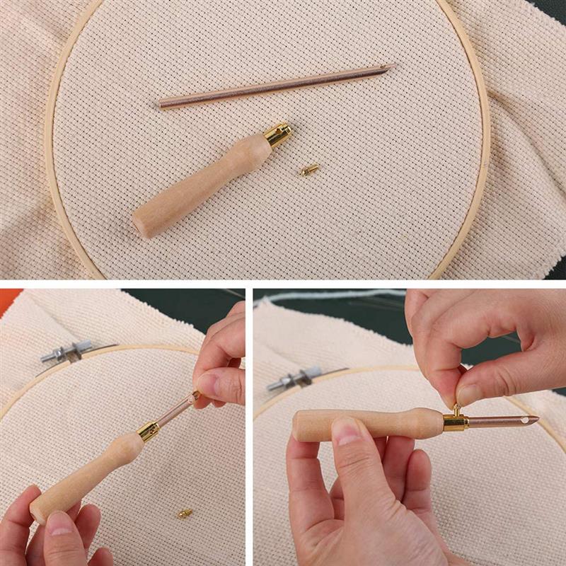 Embroidery | Comfortable Needle Kit | Ergonomic & Multifunctional | ThreadEase