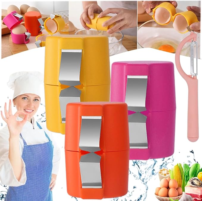 CrackEase -  Quick Egg Shell Cracker Tool