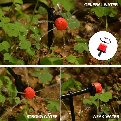 Garden Drip Irrigation Kit with Adjustable Sprayers