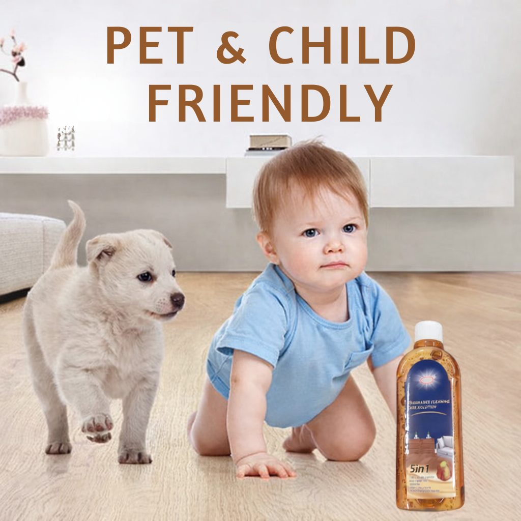 Floor Mop | Floor Cleaning Tool with Polish | Cleans and Protects in One Swipe | CleanerPro