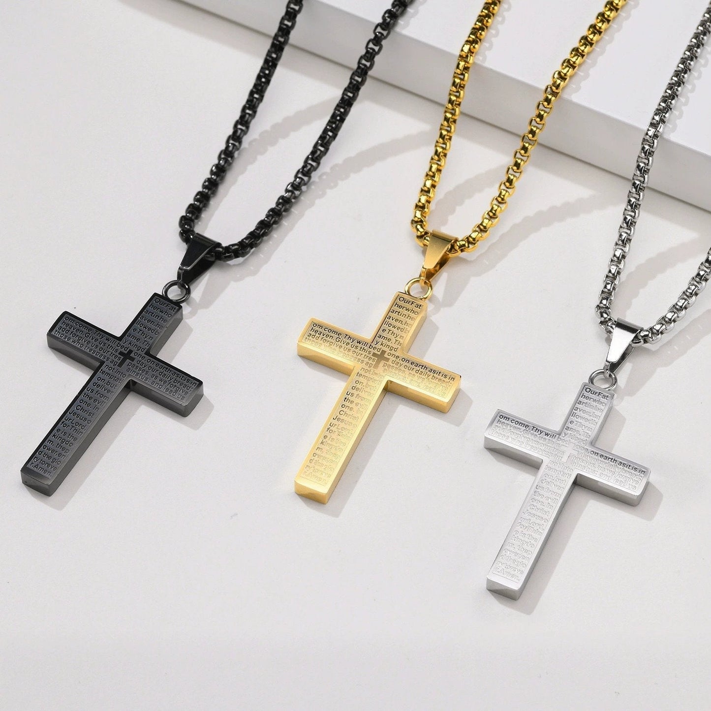 Faith Pendant - Carry Unwavering Courage and Peace Wherever You Go