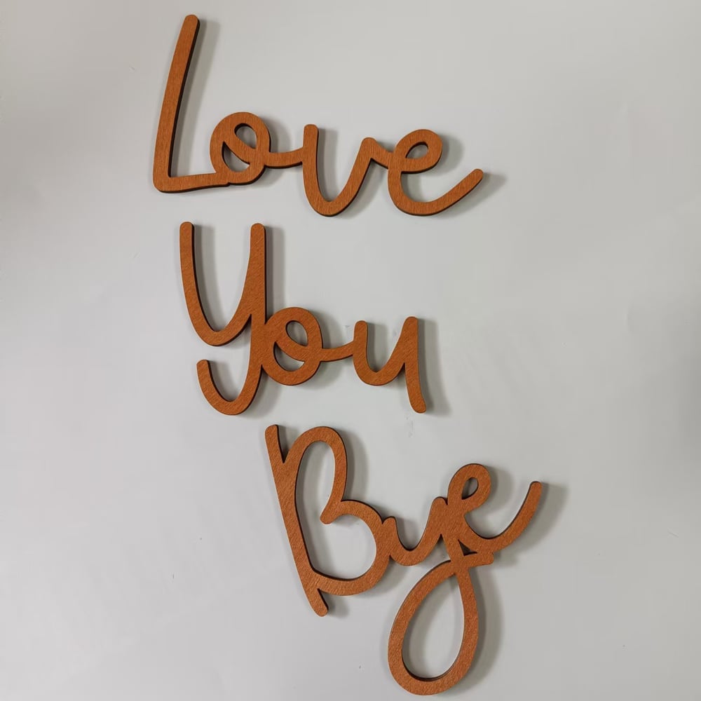 HearthSign Wall Lettering – No-Drill Decorative Script