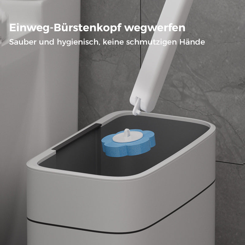 Disposable Toilet Scrubber | Antibacterial | Hygienic Sponge Tips | CleanClick