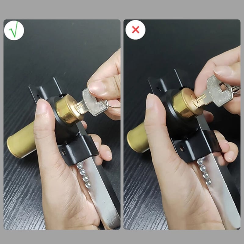 Gate Lock with Key | Rustproof | Spring Bolt | GateSecure