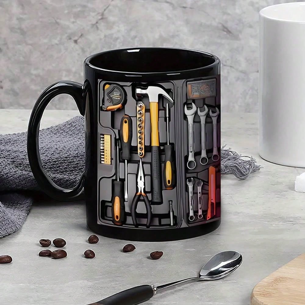 ToolBox Brew – Tool Print Coffee Mug