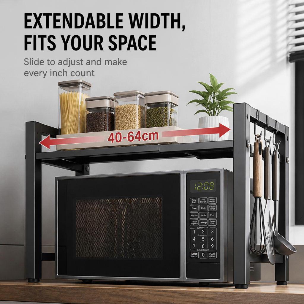 FlexiStor — Instantly Unlock Clutter-Free Counters and Kitchen Calm