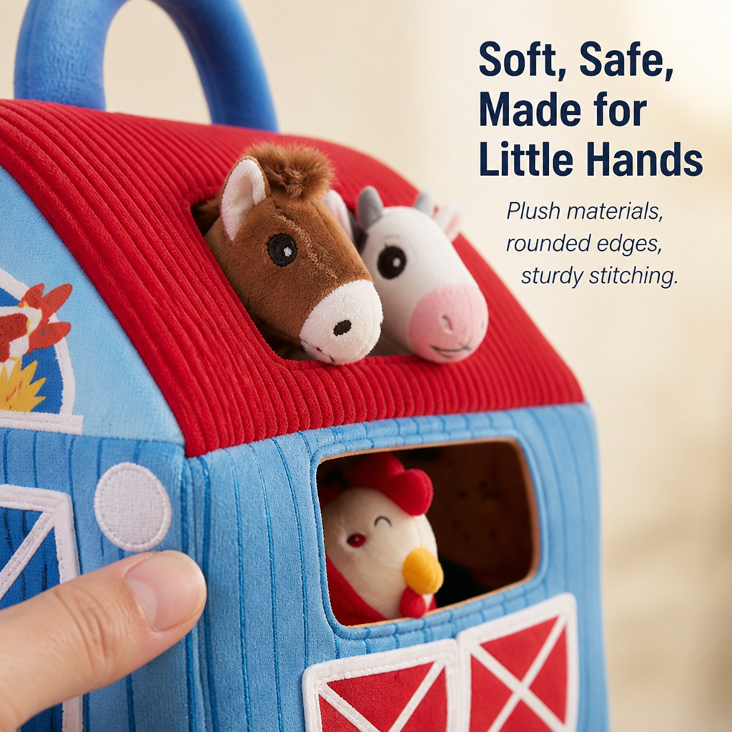PetalNest Interactive Farm Set — Ignite Wonder and Confidence with Every Soft, Sound-Filled Adventure