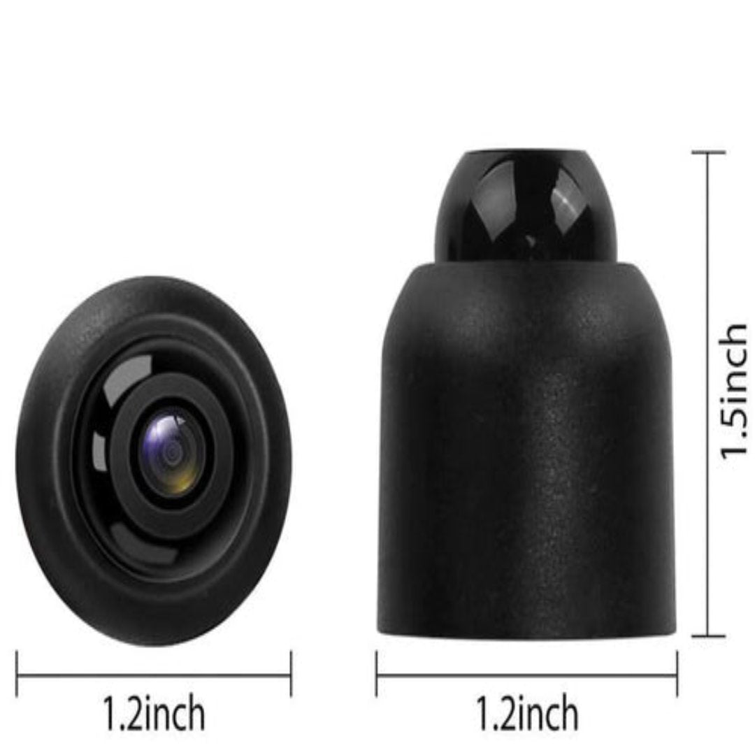 Compact Wireless Spy Camera with Audio for Caregiver Surveillance