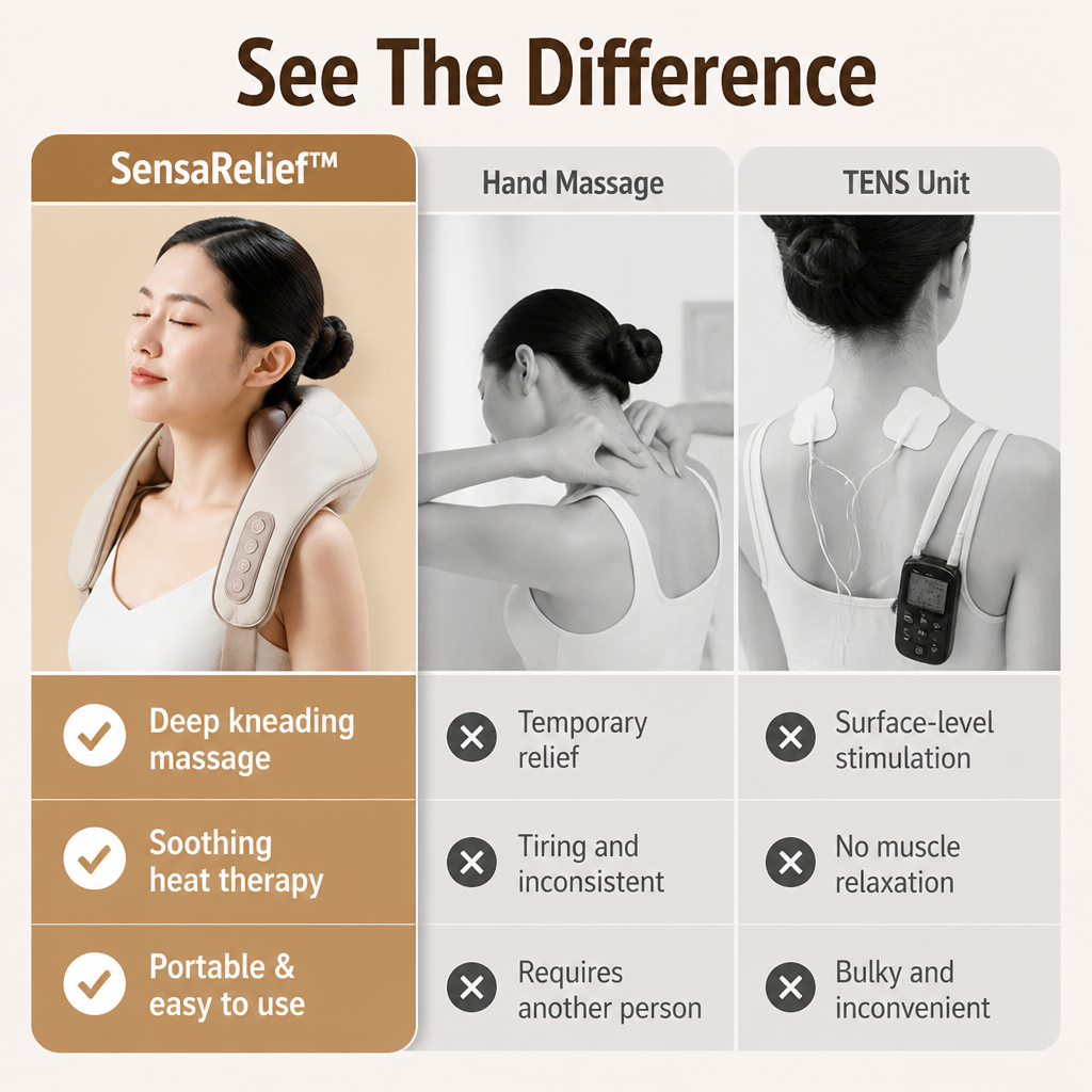 SensaRelief — Feel Instant, Deep Relief That Frees You From Neck & Shoulder Pain