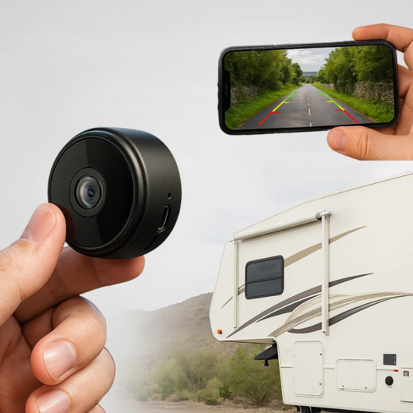 Night Vision HD Wireless Backup Camera for RVs, Trucks, and Trailers
