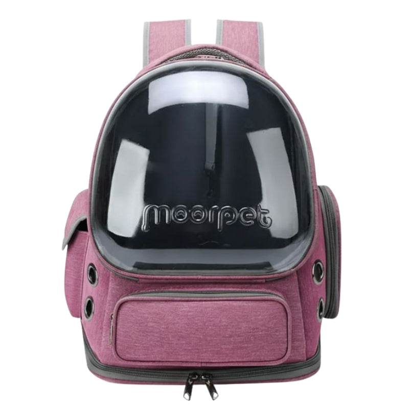 Clear Pet Backpack Carrier for Small Dogs and Cats – Breathable Design