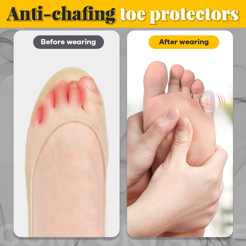 ToeGuard™ Silicone Anti-friction Toe Protector