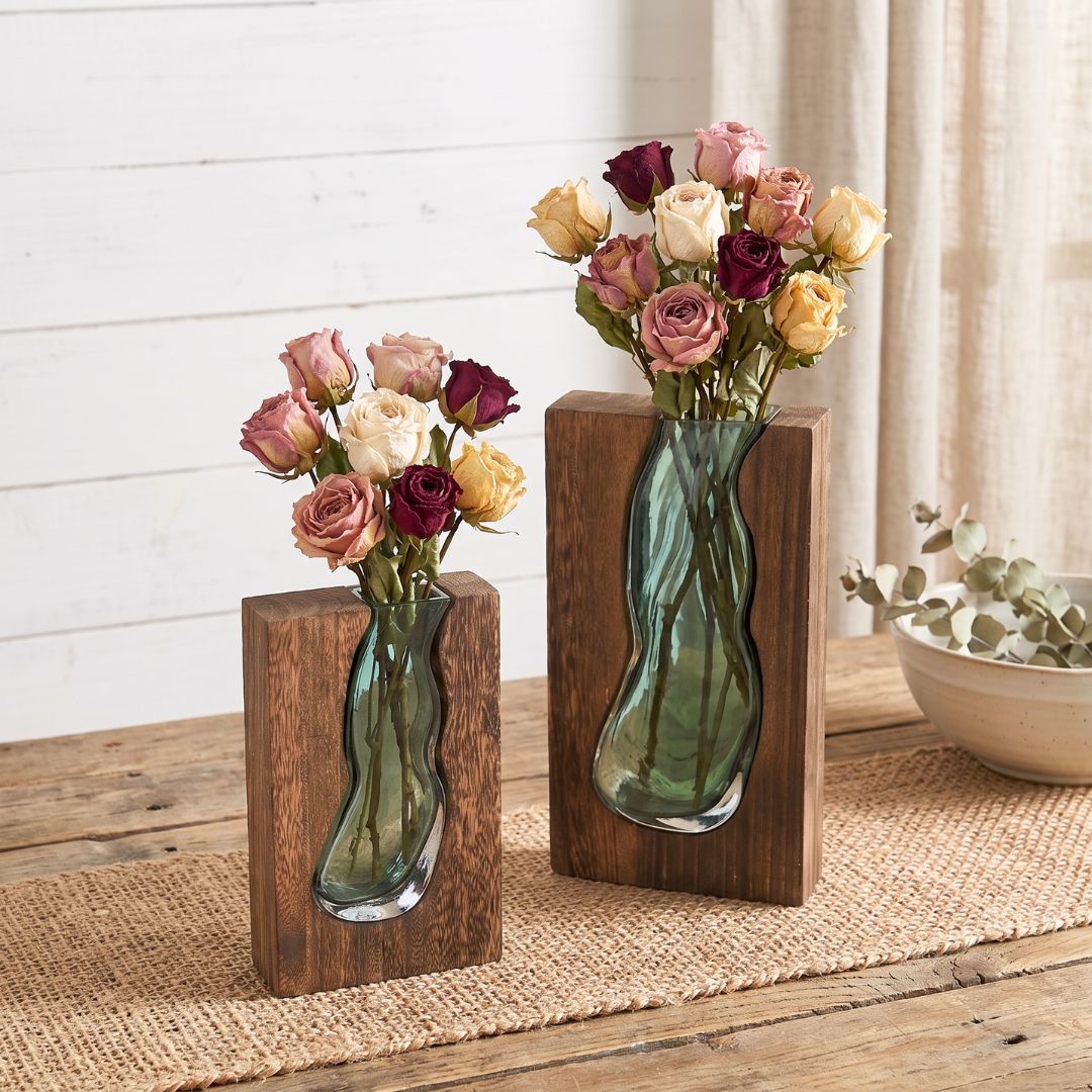 Nordic Live Edge Vase