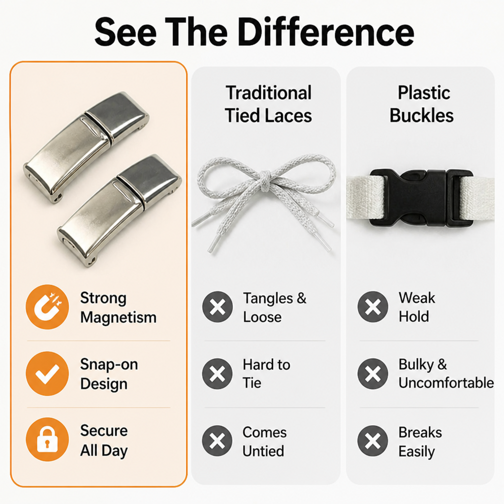 GlideSnap — Snap On Instant Comfort and Lock in Freedom All Day