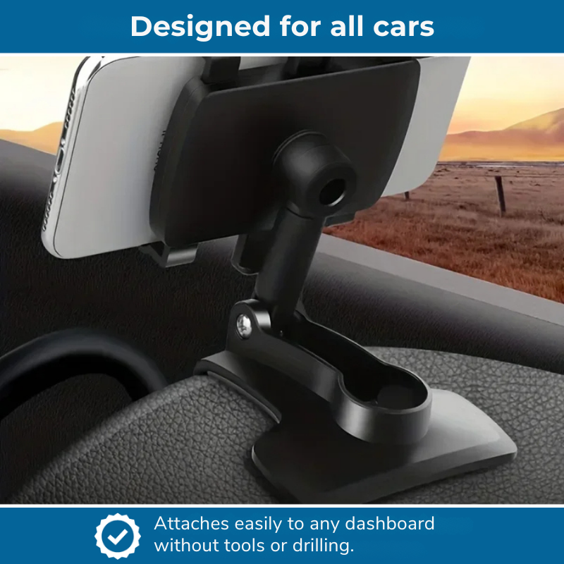 DashGrip™ — Lock Your Phone Steady for Safer, Stress-Free Drives