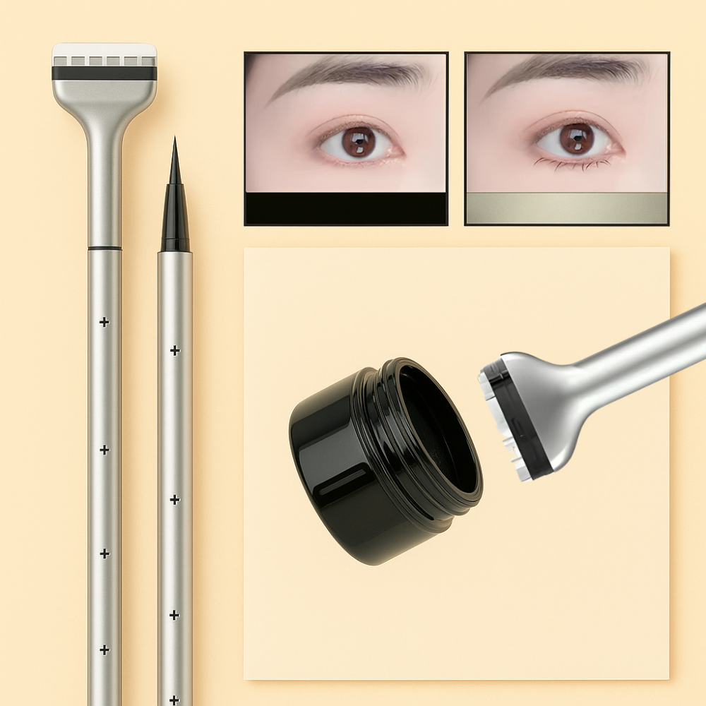 EyeStamp Precision Eyeliner Stamp Pen Set for Flawless Application