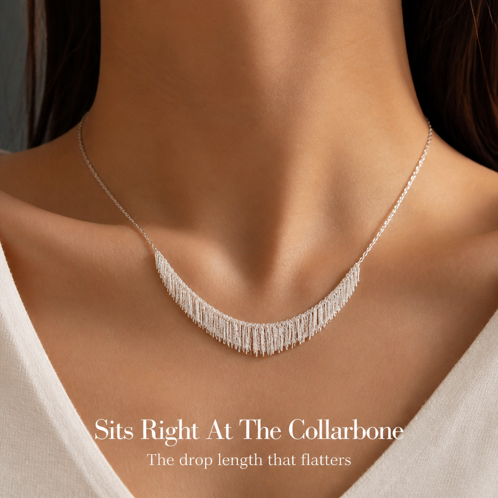 CascadeLuxe — Flowing Gold Elegance That Keeps You Comfortable All Day
