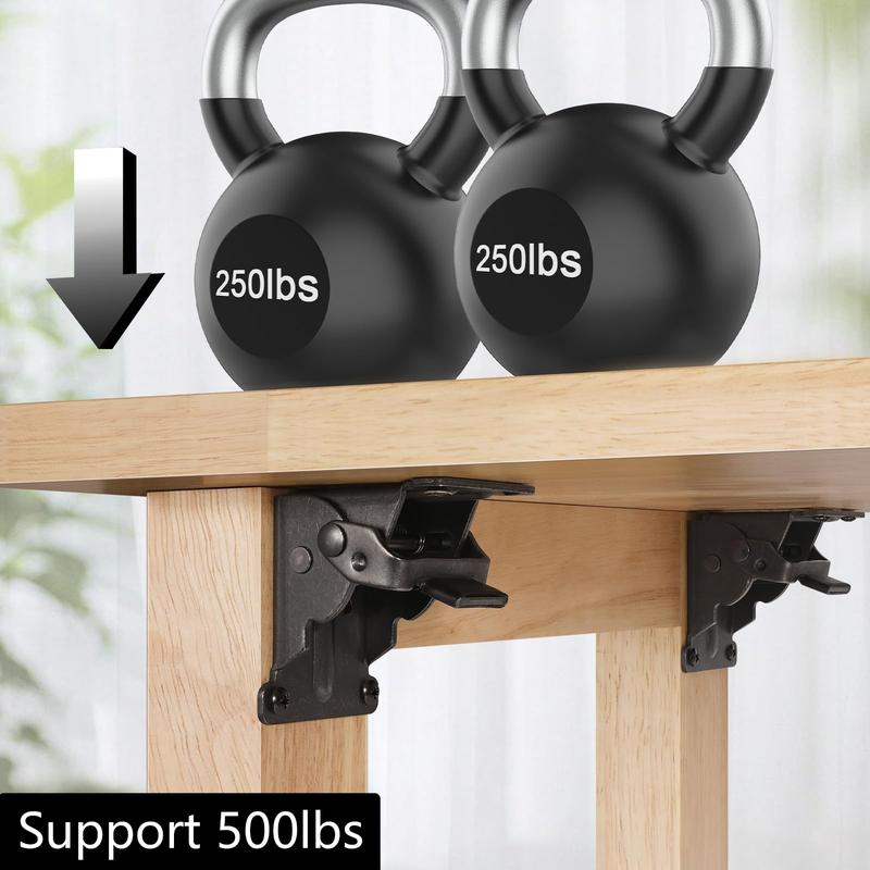 FoldClip - Foldable Corner Brackets with Locking Mechanism