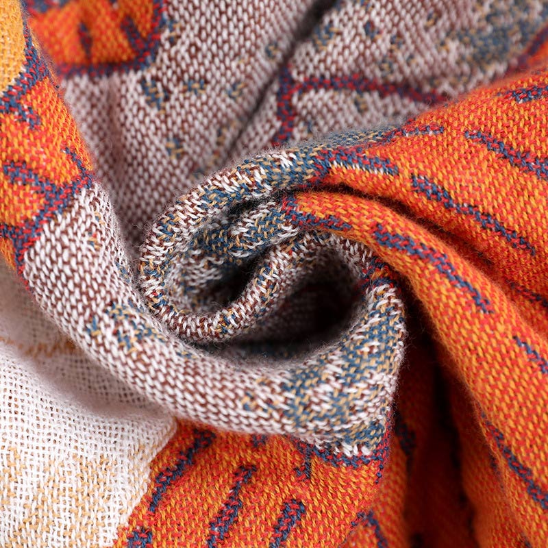 Ownkoti Colorful Persimmon Cotton Gauze Reversible Quilt - image 7