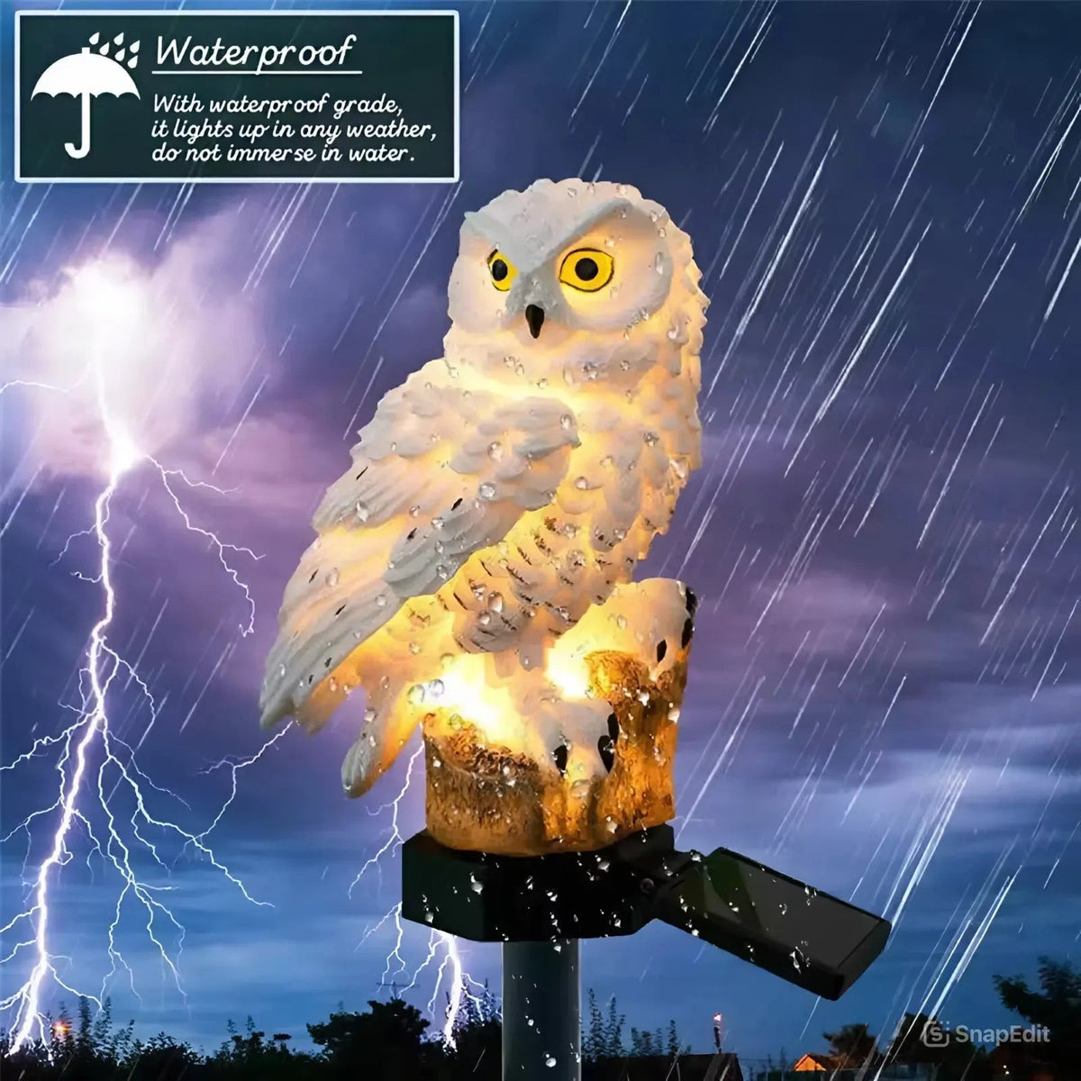 NightBreeze Solar LED Garden Light — Transform Your Yard Into a Magical, Warm Escape Every Night