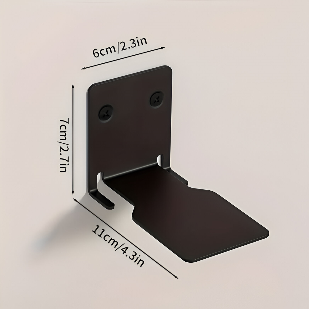 Floating Wall Shelf | Invisible Suspension Design for Books | Durable Iron Mounting Bracket | FloatShelf
