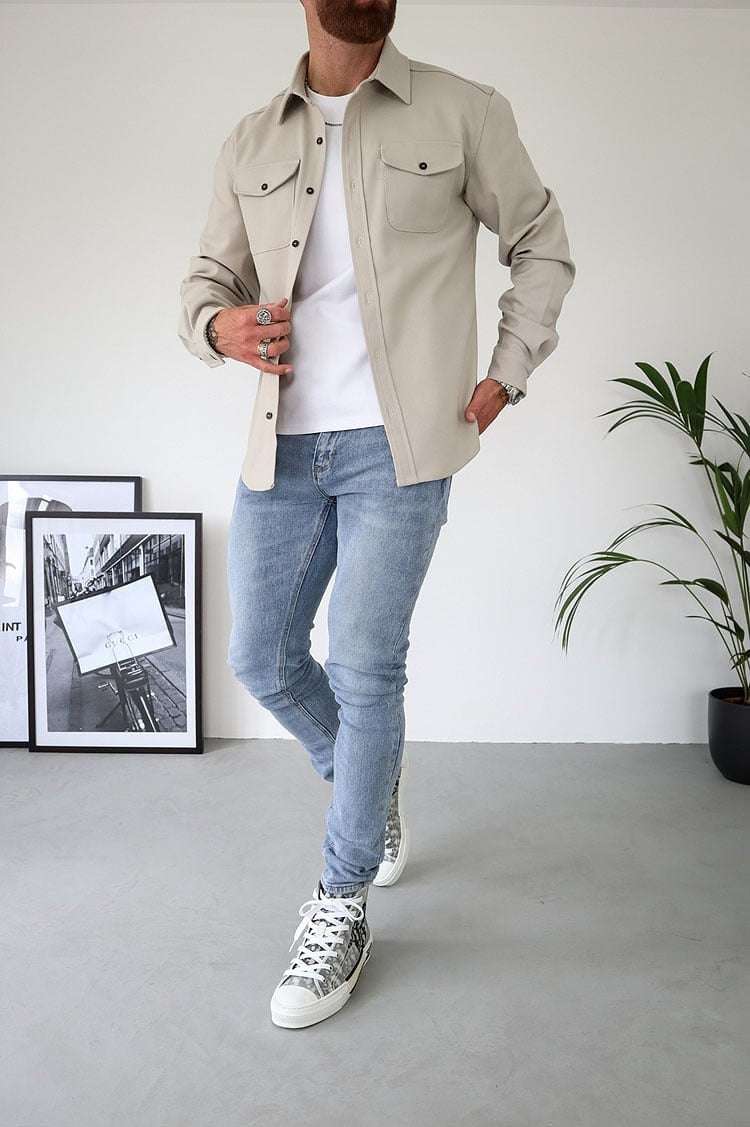 EliteThread™ Shirt Jacket — Wear Confidence That Commands Every Room